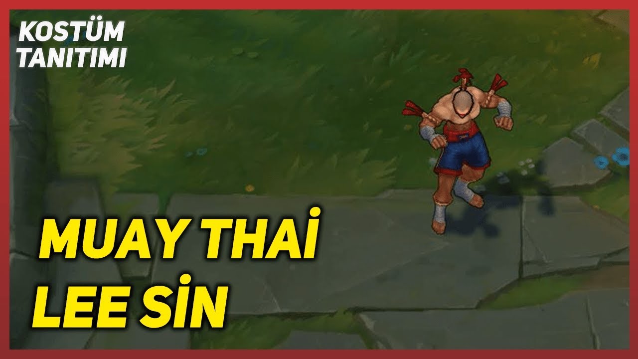 Muay Thai Lee Sin (Skin Preview) League of Legends - YouTube