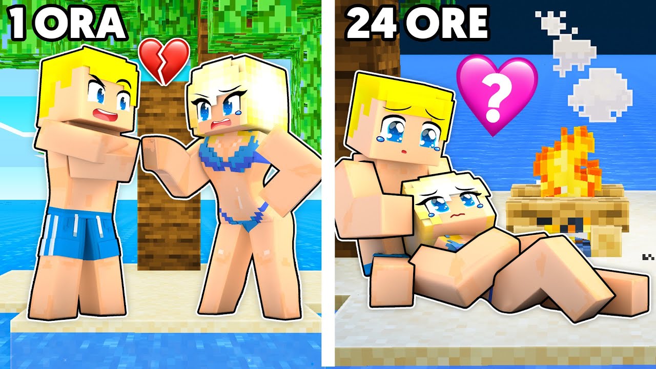 Passo 24 ORE su un'ISOLA DESERTA con la MIA EX!