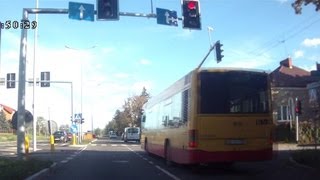 Łomżyński kierowca MPK przejeżdza na czerwonym świetle screenshot 5