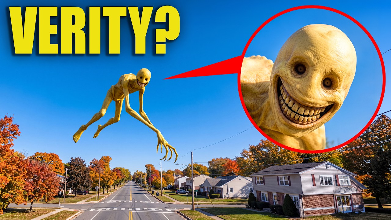 if you see VERITY MONSTER FLOATING in REAL LIFE... RUN AWAY! (he's HUGE)