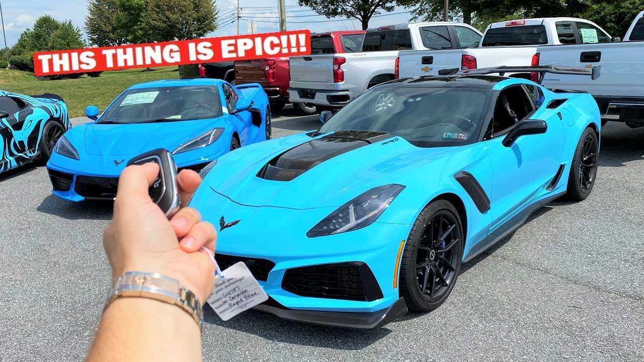WE'RE BUYING A RAPID BLUE C8 CORVETTE??? FT. High Country Wrap is DONE!