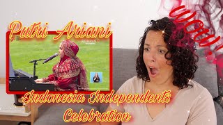 Putri Ariani | 78th Republic of Indonesia Independence DAY |  REACTION 🥰