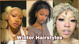 SLAYED WINTER HAIRSTYLES ❄️😱