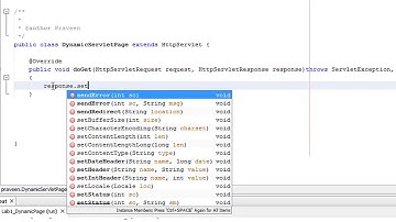 18MCA47 - Advance Java Programming: Lab1 DynamicHtmlPage