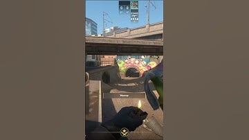 How To Molly Barrels On Overpass B Site #csgo #counterstrike #counterstrike2 #cs2 #shorts #short