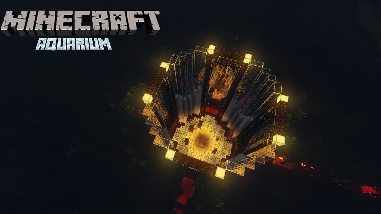 Aquarium in minecraft | Minecraft Server (FRIENDS ONLY) - YouTube