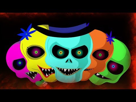 HooplaKidz Best Nursery Rhymes & Kids Songs  - SPOOKY SCARY SKELETONS - HooplaKidz Best Nursery Rhymes & Kids Songs  - SPOOKY SCARY SKELETONS