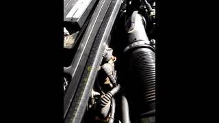 Audi 2.8 V6 how to access coolant hoses quick video