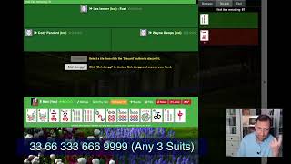 Mah Jongg Hand of the Week (2026 NMJL card) - '33 66 333 666 9999'