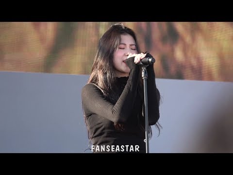 [4K] 백예린(Yerin Baek)  -  0310 (미발표곡) @181003  할리스페스티벌