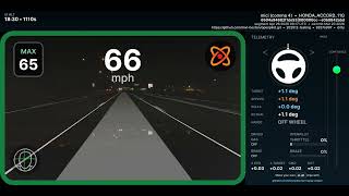TCPv3  Straights   Freeway   LiveDelay 0.27  Camera Offset -0.16 Off Center Mounting