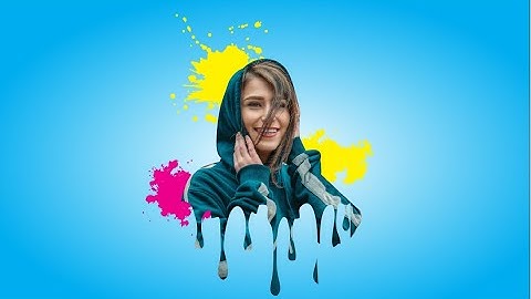 Dripping Effect | Splatter Effect | Corel Draw Editing Class | Monark kashyap