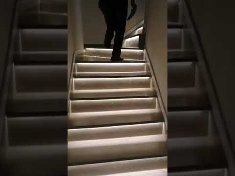 Video: Lampy na osvetlenie schodov: typy, inštalačné prvky, fotografie