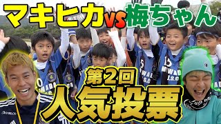 【爆笑】こども１００人に「マキ派？ウメ派？」を聞いたら衝撃の結果になりましたwwww