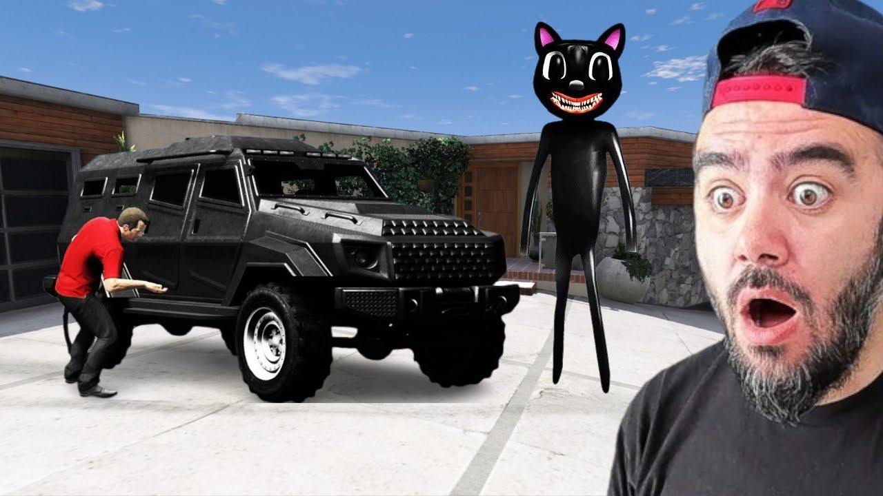 FRANKLIN LANETLI KEDININ ÖZEL ARABASINI KAÇIRDI - GTA 5 MODS