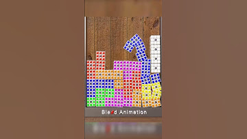 TETRIS RUBIC CUBE V2  #blender #games #tetris #gaming #tetrisgame #softbody #animation #tetrispuzzle