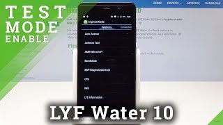 How to Enable Engineer Mode in LYF Water 10 - Test Mode / Service Menu screenshot 3