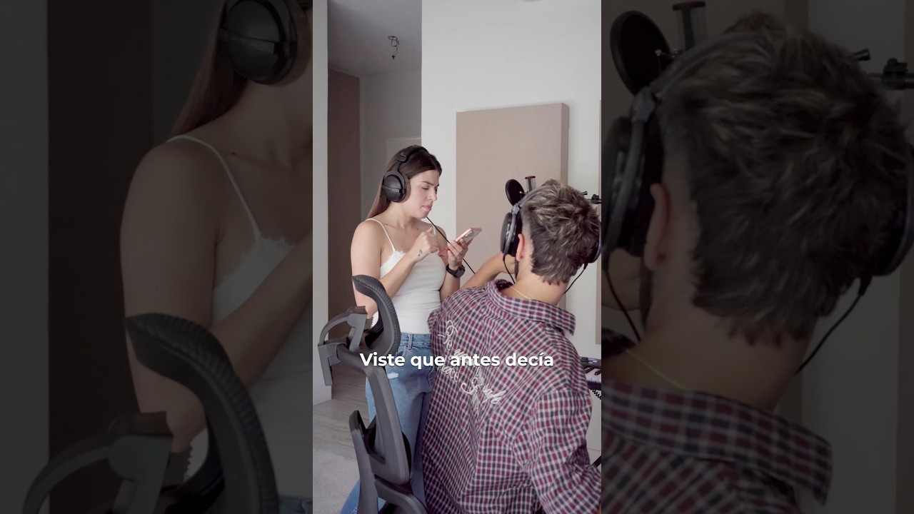 Grabando con Eugenia Quevedo en PARA REPETIR