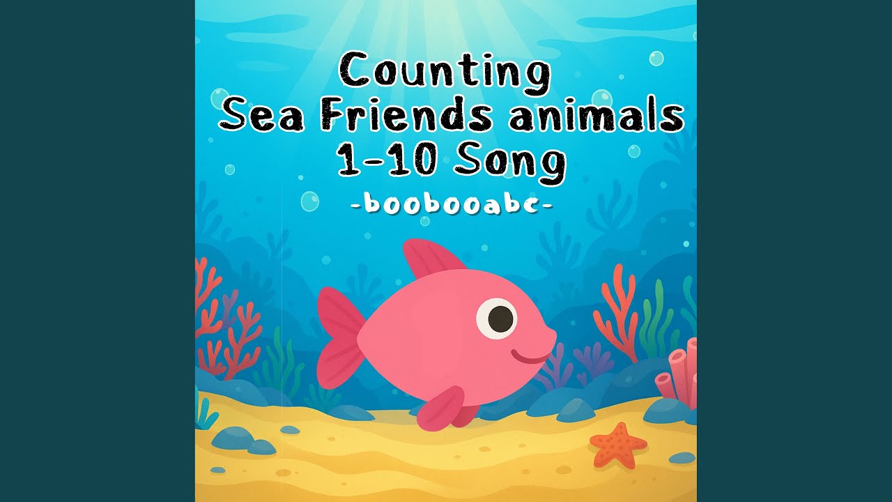 Counting Sea Friends Animals 1-10 song