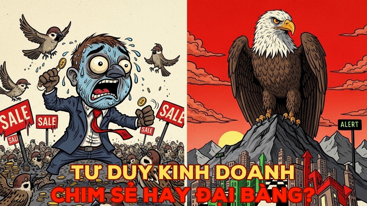 Sự thật khởi nghiệp: Đừng làm chim sẻ nhặt thóc