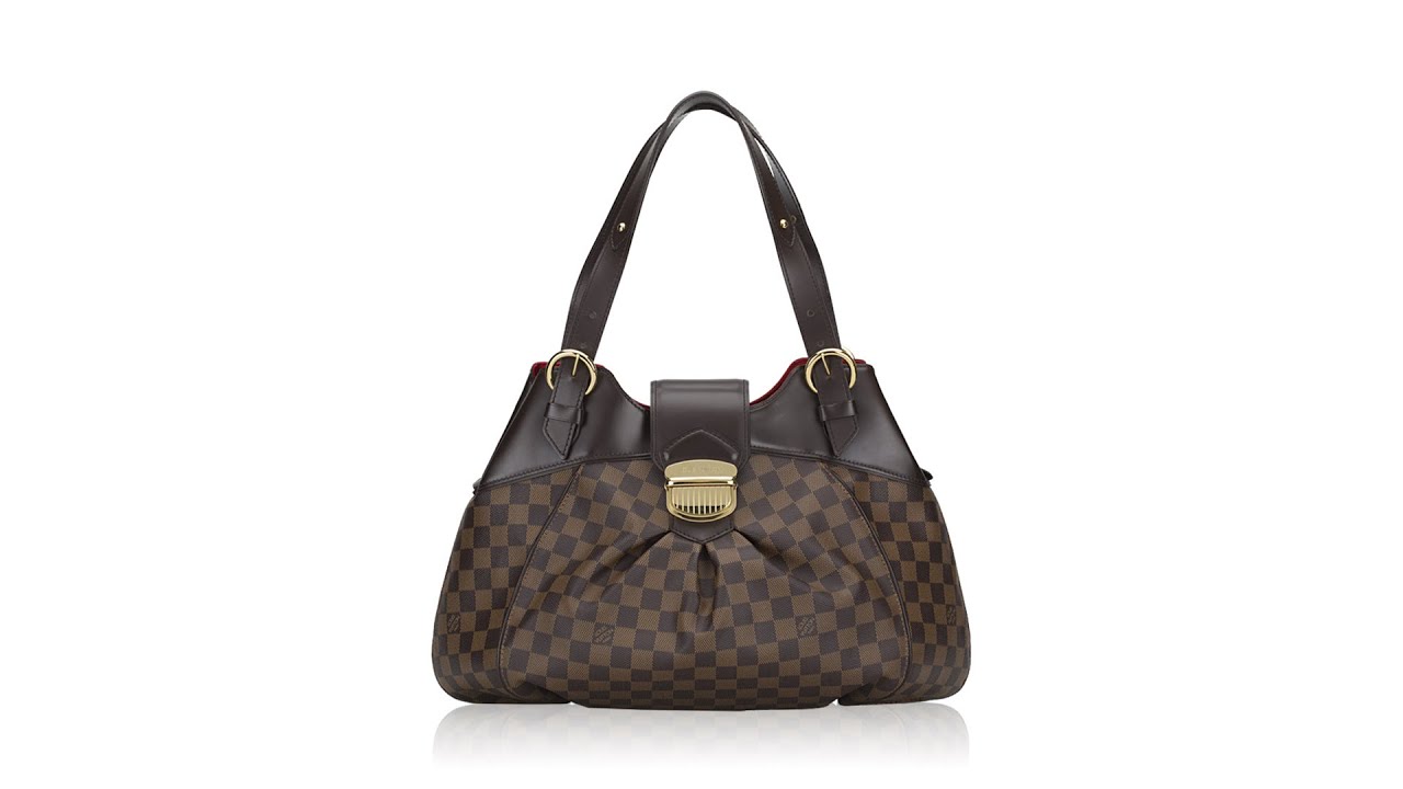 Louis Vuitton, Bags, Louis Vuitton Damier Ebene Canvas Sistina Gm Bag
