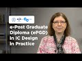 e-Post Graduate Diploma (ePGD) in IC Design in Practice | IC Design Course | Simplilearn