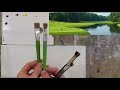 how to paint a golf course