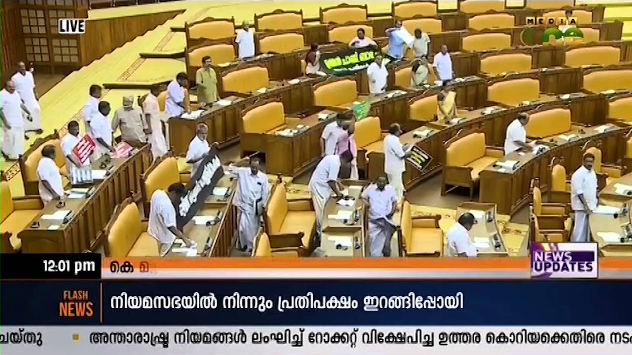 VS statement about K Muraleedharan caused disruption in assembly