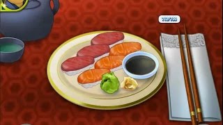 เกมส์ทำอาหารญี่ปุ่น ข้าวปั้นซูชิหน้าปลาดิบ - Nigiri Sushi Japanese food Cooking Game にぎり,초밥 screenshot 4