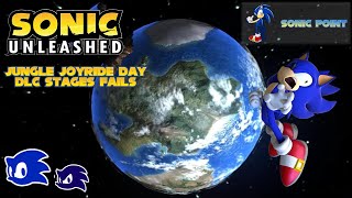 Sonic Unleashed: Jungle Joyride Day DLC Stages Fails