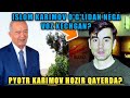 ISLOM KARIMOV NEGA O'G'LIDAN VOZ KECHGAN. PYOTR KARIMOV HOZIR QAYERDA?