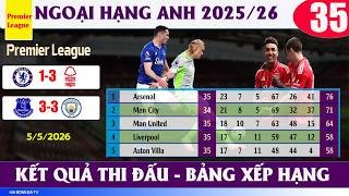 KẾT QUẢ VÒNG 35 NGOẠI HẠNG ANH, CHELSEA THUA, MAN CITY HÒA  NGÀY 5/5, LỊCH CUP C1 HÔM NAY