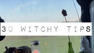 30 witchy tips for beginners or everyone