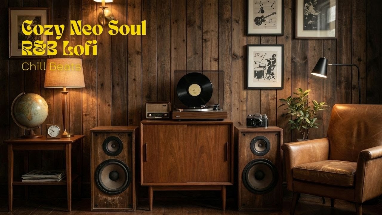 Soulful Warm Room Ambience 🌅 Neo Soul & R&B Lofi Background Music for Relax & Focus