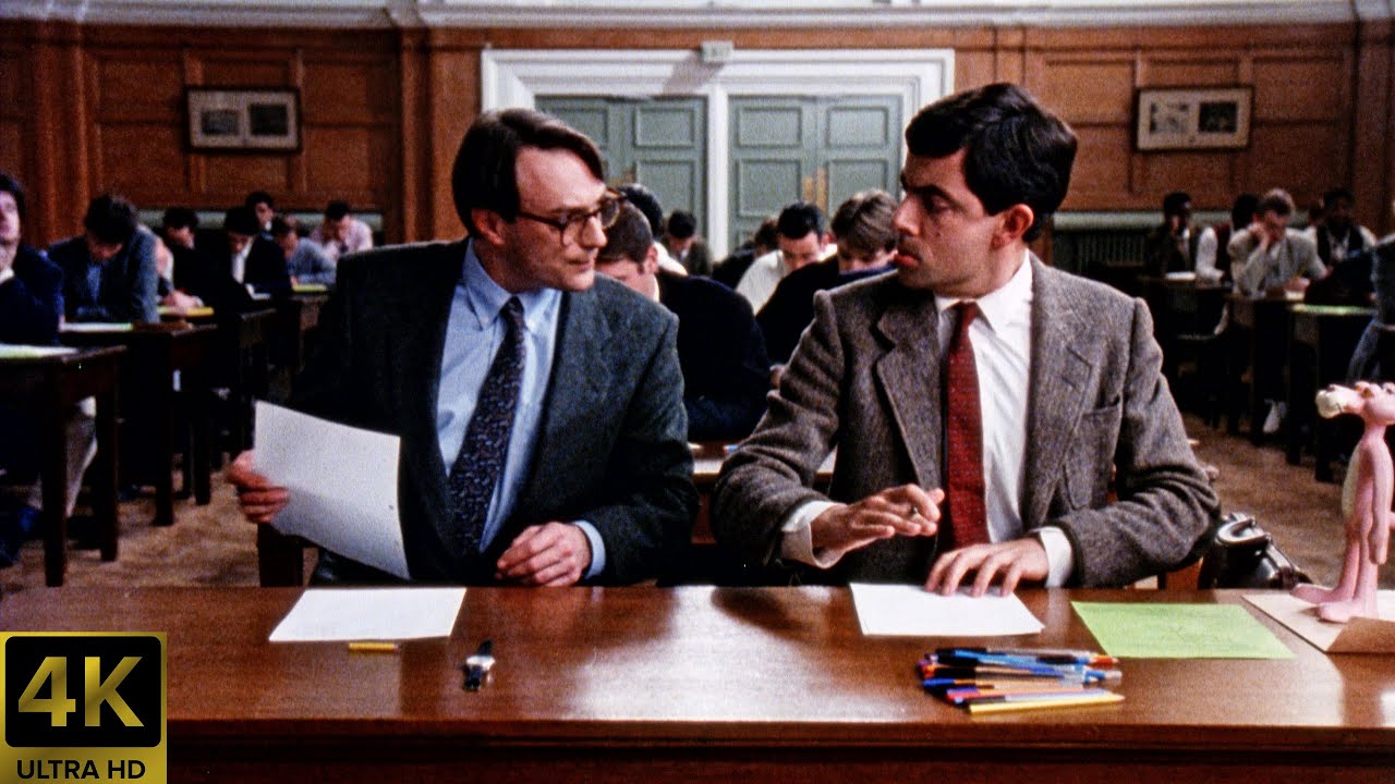 Mr Bean Takes An Exam 1991 4K FTD 0615