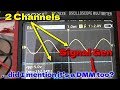 The all new zoyi 703s 2 channel scope  dmm  signal generator