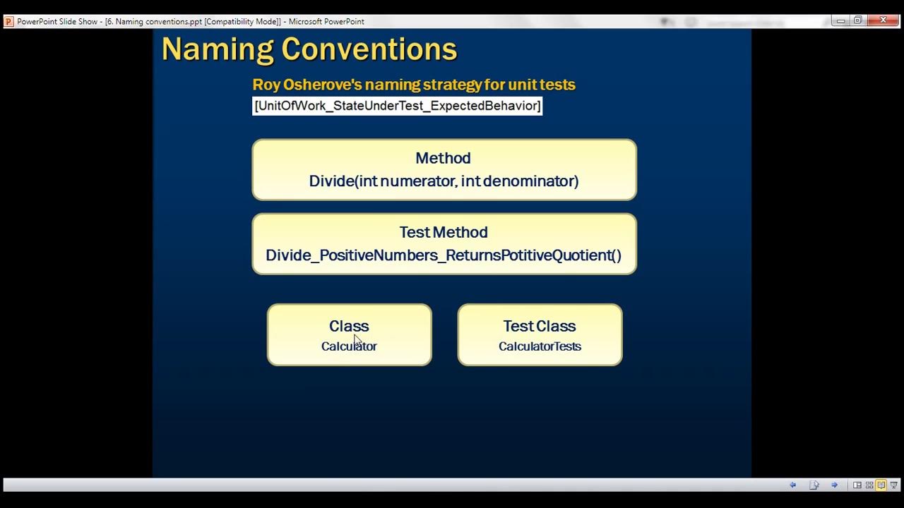 C naming conventions