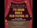 Award ceremony 7th indian world film festival23  miniboxoffice