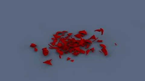 3Ds max rayfire slowmotion