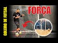 Quer chutar forte ? Ter força no passe ? Treino para goleiros de futsal #futsal #gk #goleiro