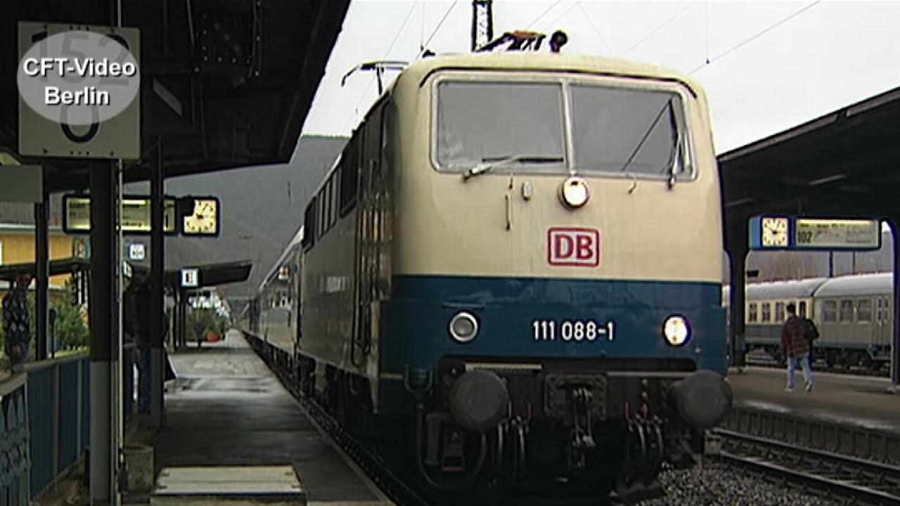 Baureihen 155 und 111 im Interregio-Dienst