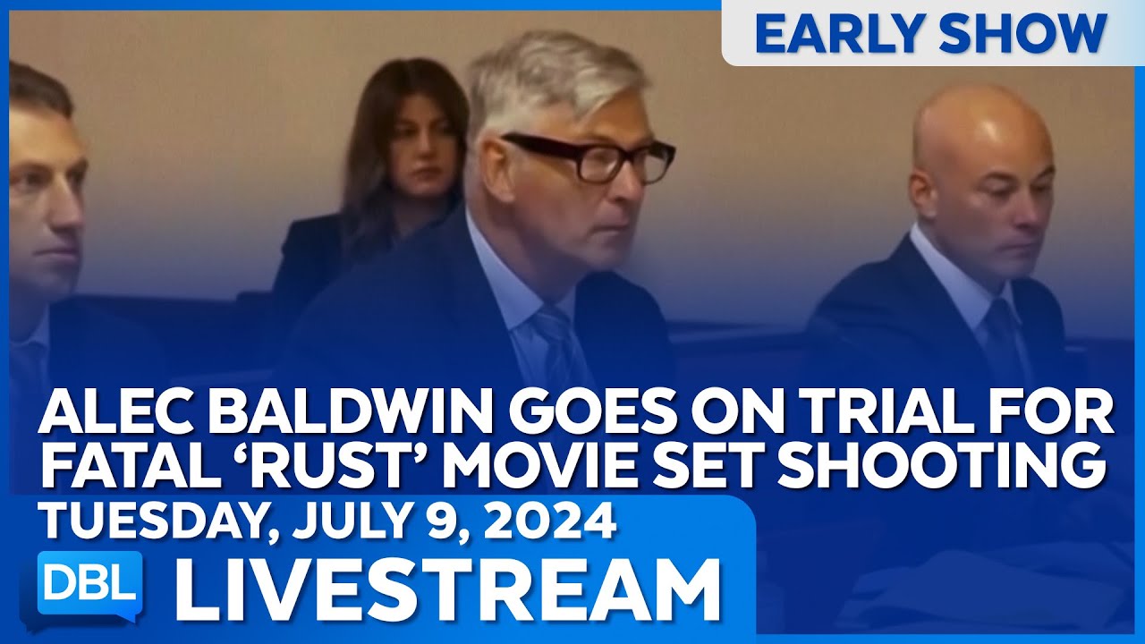 Alec Baldwin Goes On Trail For Fatal 'Rust' Movie Set Shooting - YouTube