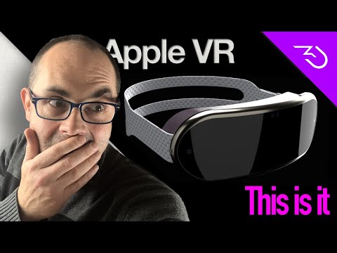 Apple VR Glasses - 2022 mixed reality headset AR VR leaked features