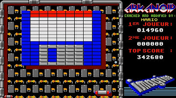ATARI ST ARKANOID III UNOFFICIAL ARKANOID 1 HACK ALL LEVELS CHEAT HACK IN TAITO GAME HOMEBREW STE
