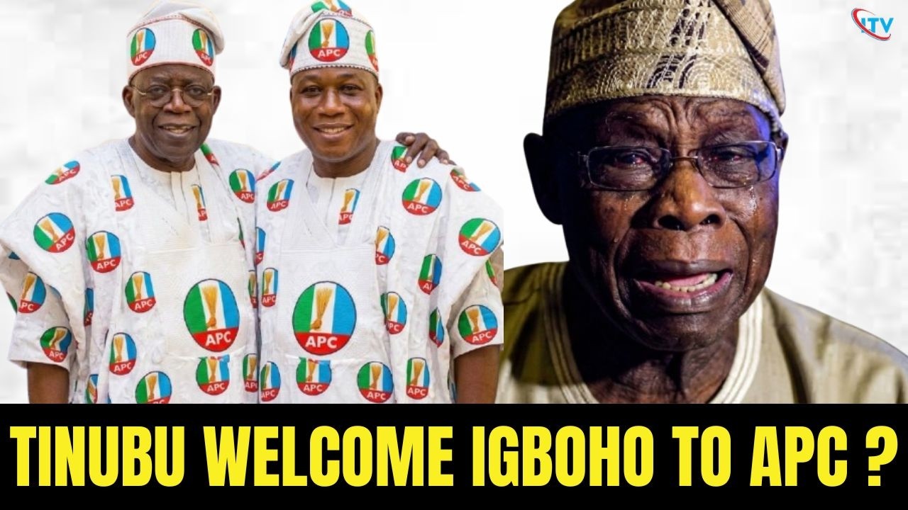 TINUBU WELCOME IGBOHO TO APC ? E MAYO MI LENU MO TI DARAPO MO EGBE APC BABA MI NI TINUBU EWAGBO