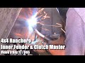 4x4 Ranchero Inner Fender and Clutch Master Video a Day 77 of 365