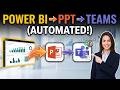 Power BI Report as PPT via Teams