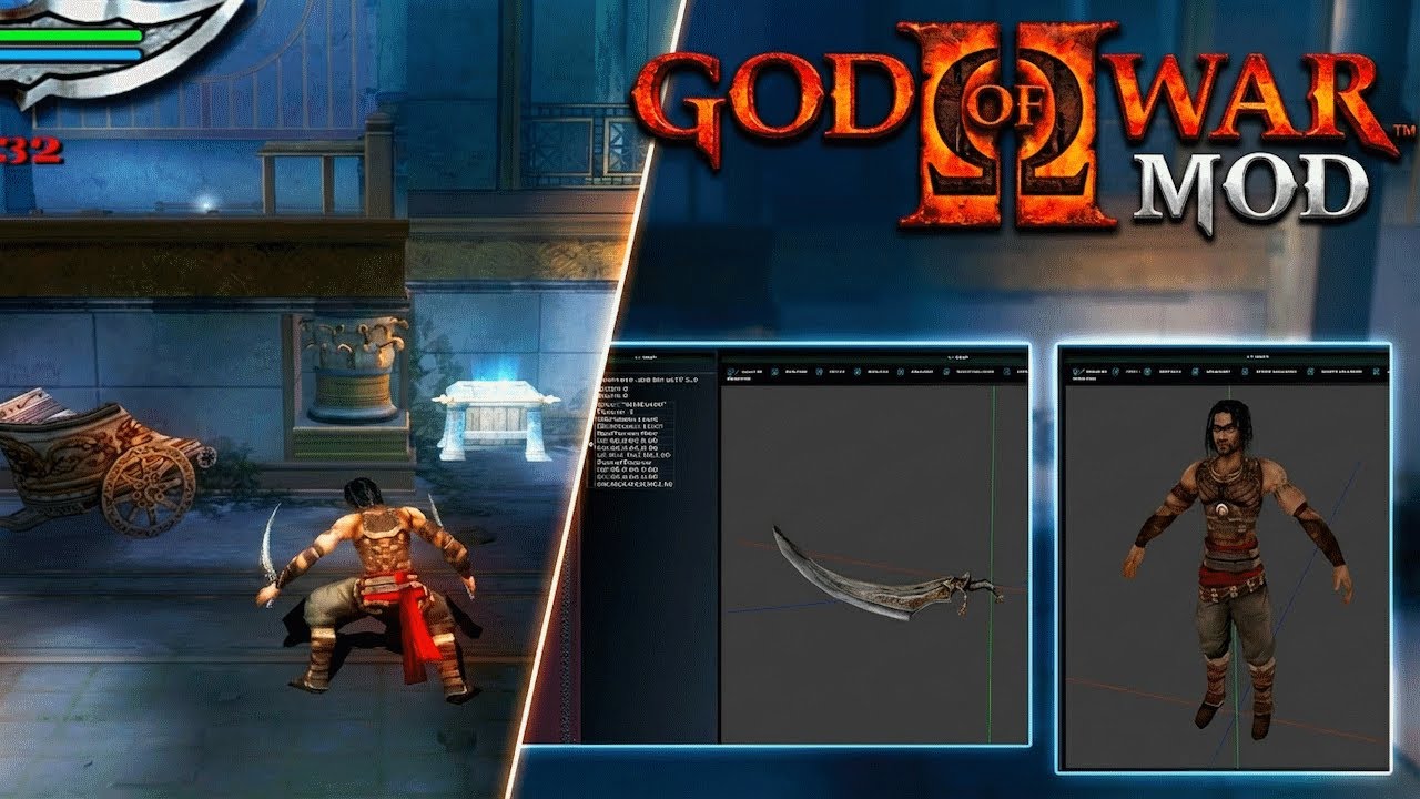 GOD OF WAR 2 MOD - PRINCE OF PERSIA - YouTube