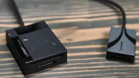 SABRENT USB Type C Card Reader vs UGREEN SD Card Reader USB 3 0 Card Hub Adapter 5Gbps Read 4 Cards