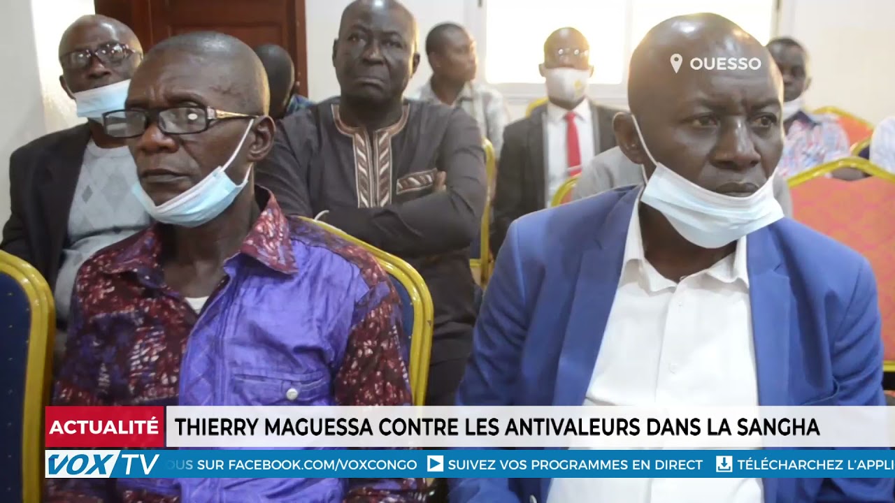 Thierry Maguessa contre les antivaleurs dans la Sangha